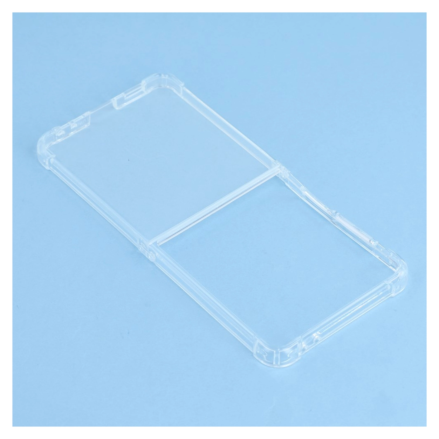 Samsung Galaxy Z Flip 7 Hoesje Schokbestendig en Dun TPU Back Cover Transparant afbeelding 8