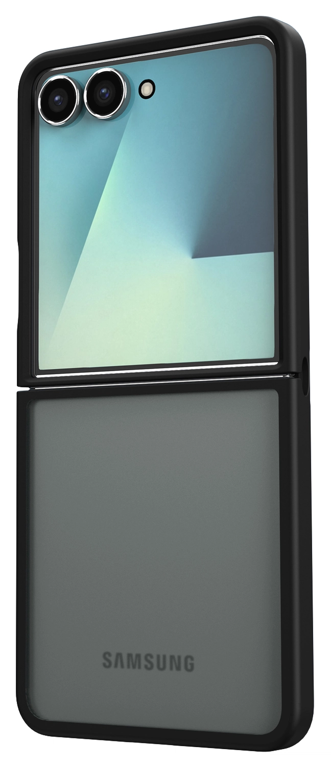 Samsung Galaxy Z Flip 7 Hoesje Back Cover Matte Zwart afbeelding 4