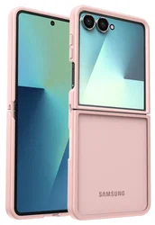 Samsung Galaxy Z Flip 7 Hoesje Back Cover Matte Roze afbeelding