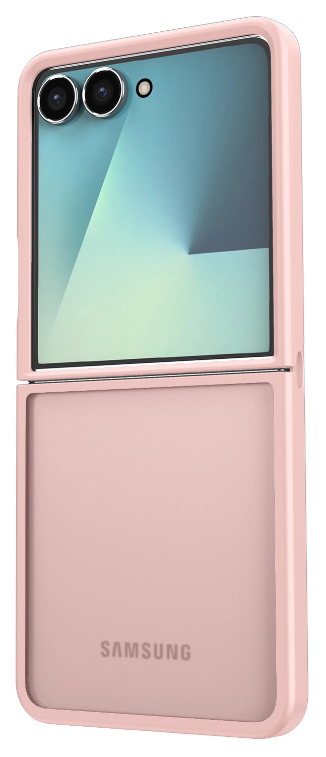Samsung Galaxy Z Flip 7 Hoesje Back Cover Matte Roze afbeelding 4