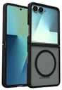 Samsung Galaxy Z Flip 7 Hoesje met MagSafe Back Cover Matte Zwart