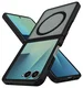 Samsung Galaxy Z Flip 7 Hoesje met MagSafe Back Cover Matte Zwart afbeelding 2