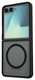 Samsung Galaxy Z Flip 7 Hoesje met MagSafe Back Cover Matte Zwart afbeelding 6