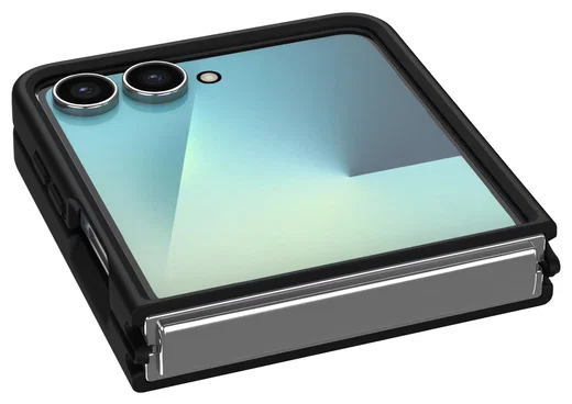 Samsung Galaxy Z Flip 7 Hoesje met MagSafe Back Cover Matte Zwart afbeelding 10
