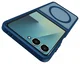 Samsung Galaxy Z Flip 7 Hoesje met MagSafe Back Cover Matte Blauw afbeelding 6