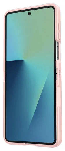 Samsung Galaxy Z Flip 7 Hoesje met MagSafe Back Cover Matte Roze afbeelding 10