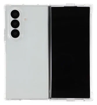 Samsung Galaxy Z Fold 7 Hoesje Schokbestendig en Dun TPU Back Cover Transparant