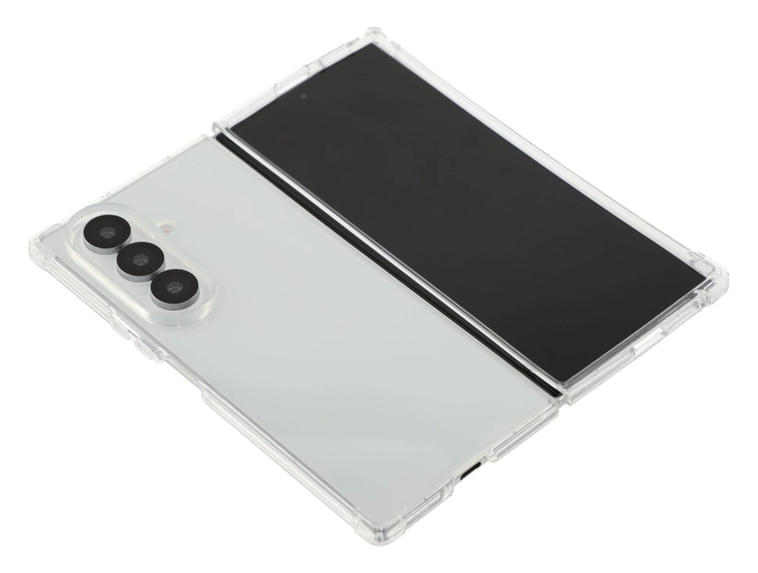Samsung Galaxy Z Fold 7 Hoesje Schokbestendig en Dun TPU Back Cover Transparant afbeelding 5