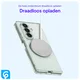 Samsung Galaxy Z Fold 7 Hoesje Hard Back Cover met MagSafe Transparant afbeelding 3