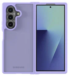 Samsung Galaxy Z Fold 7 Hoesje Back Cover Matte Paars afbeelding