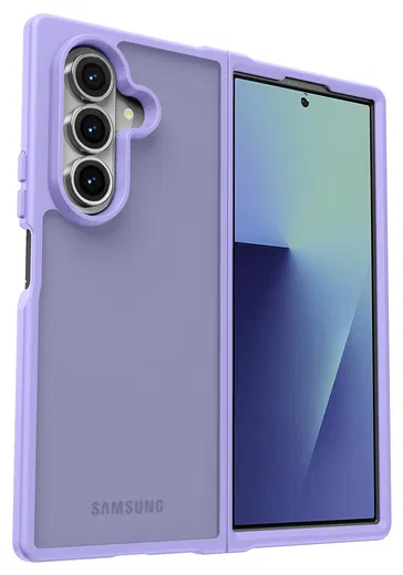 Samsung Galaxy Z Fold 7 Hoesje Back Cover Matte Paars afbeelding 2