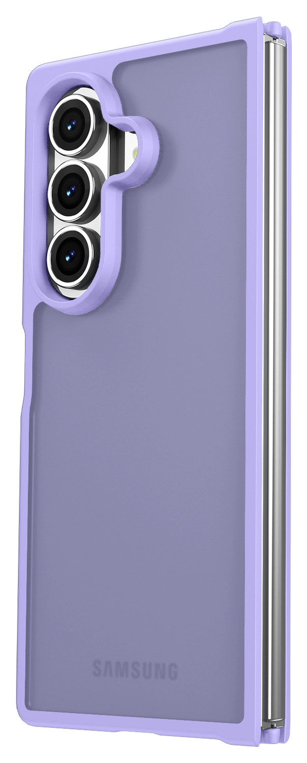 Samsung Galaxy Z Fold 7 Hoesje Back Cover Matte Paars afbeelding 4