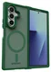 Samsung Galaxy Z Fold 7 Hoesje met MagSafe Back Cover Matte Groen afbeelding 5