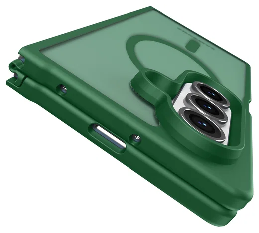 Samsung Galaxy Z Fold 7 Hoesje met MagSafe Back Cover Matte Groen afbeelding 9