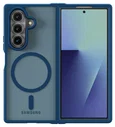 Samsung Galaxy Z Fold 7 Hoesje met MagSafe Back Cover Matte Blauw