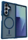Samsung Galaxy Z Fold 7 Hoesje met MagSafe Back Cover Matte Blauw afbeelding 4
