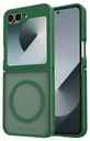 Samsung Galaxy Z Flip 7 FE / 6 Hoesje met MagSafe Back Cover Matte Groen