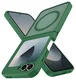 Samsung Galaxy Z Flip 7 FE / 6 Hoesje met MagSafe Back Cover Matte Groen afbeelding 2