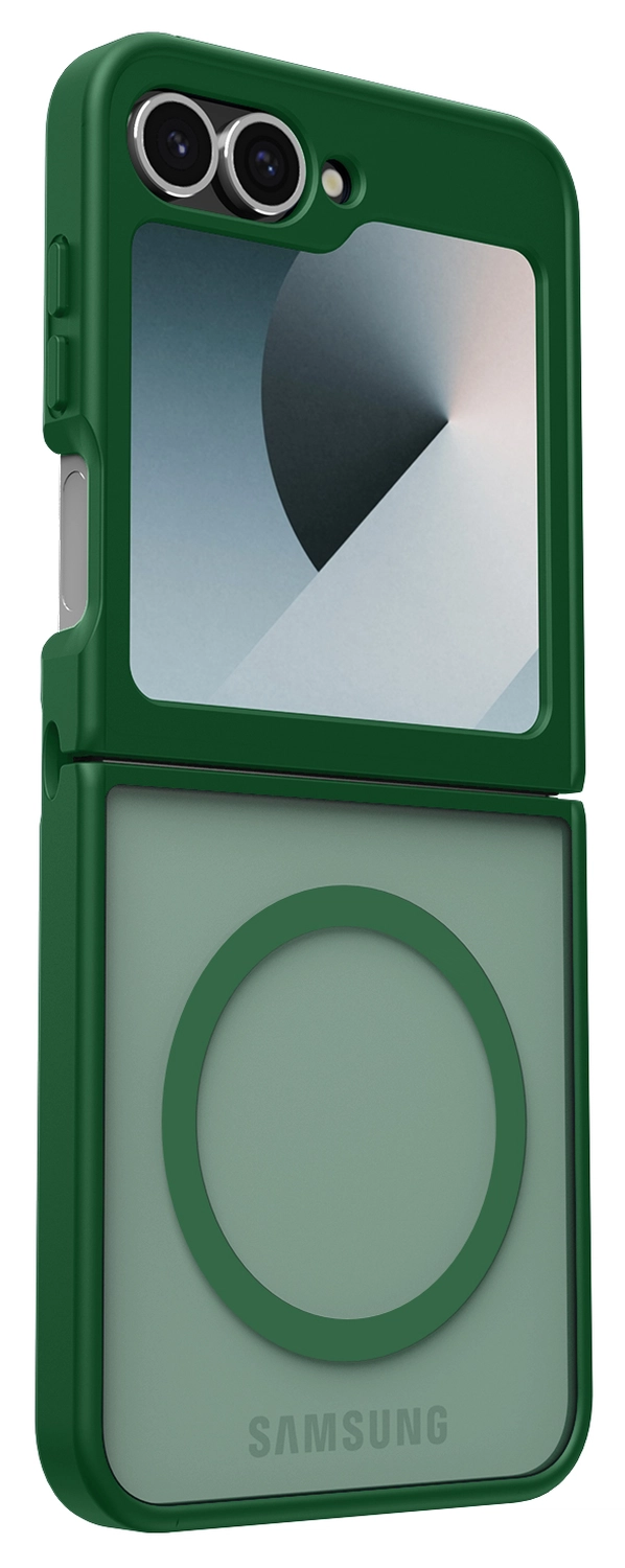 Samsung Galaxy Z Flip 7 FE / 6 Hoesje met MagSafe Back Cover Matte Groen afbeelding 7
