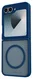 Samsung Galaxy Z Flip 7 FE / 6 Hoesje met MagSafe Back Cover Matte Blauw afbeelding 6