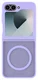 Samsung Galaxy Z Flip 7 FE / 6 Hoesje met MagSafe Back Cover Matte Paars afbeelding 4