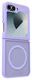 Samsung Galaxy Z Flip 7 FE / 6 Hoesje met MagSafe Back Cover Matte Paars afbeelding 9
