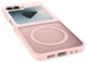 Samsung Galaxy Z Flip 7 FE / 6 Hoesje met MagSafe Back Cover Matte Roze afbeelding 13