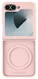 Samsung Galaxy Z Flip 7 FE / 6 Hoesje met MagSafe Back Cover Matte Roze afbeelding 2