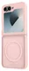 Samsung Galaxy Z Flip 7 FE / 6 Hoesje met MagSafe Back Cover Matte Roze afbeelding 7