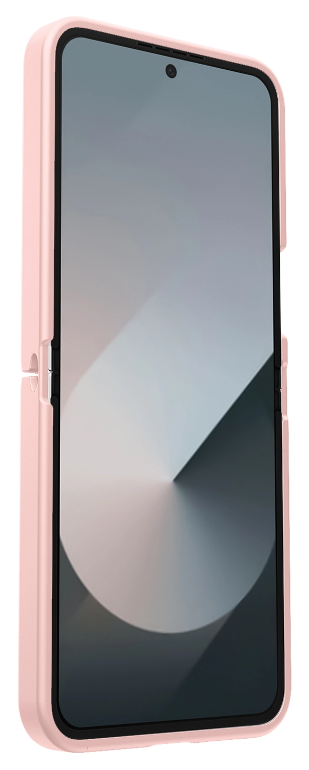 Samsung Galaxy Z Flip 7 FE / 6 Hoesje met MagSafe Back Cover Matte Roze afbeelding 11