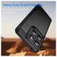 Motorola Moto G86 Hoesje Geborsteld TPU Flexibele Back Cover Zwart afbeelding 4