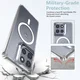 Motorola Moto G86 Hoesje Hard Back Cover met MagSafe Transparant afbeelding 2