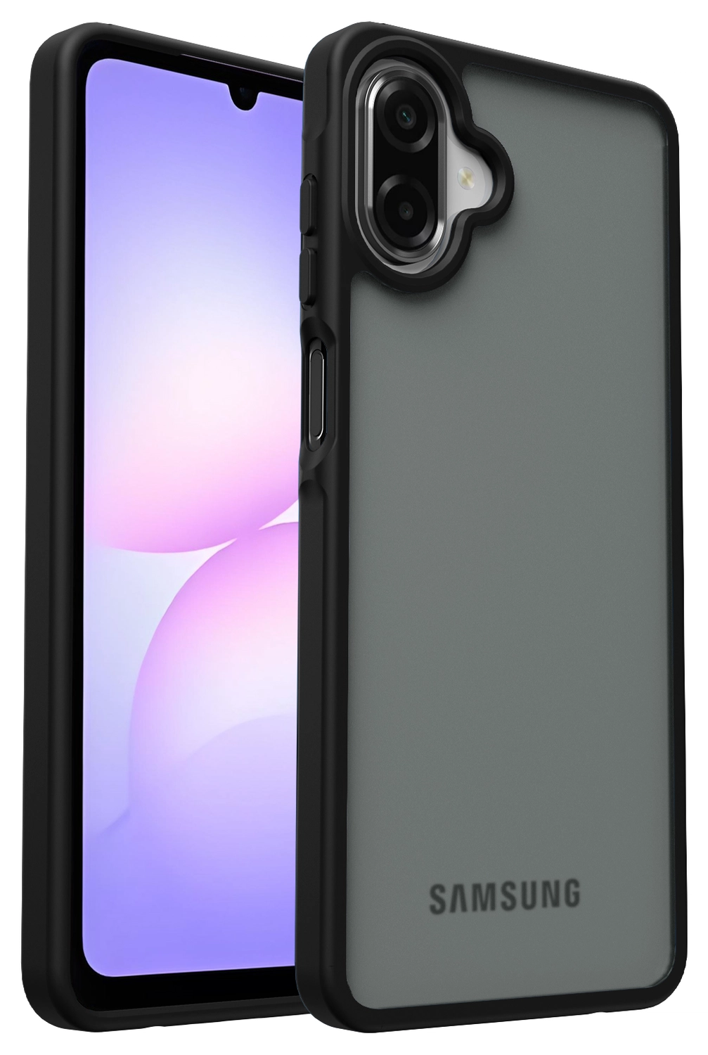 Samsung Galaxy A07 Hoesje Back Cover Matte Zwart afbeelding 10