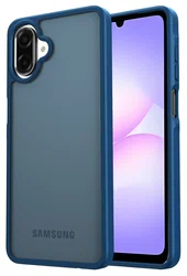 Samsung Galaxy A07 Hoesje Back Cover Matte Blauw afbeelding