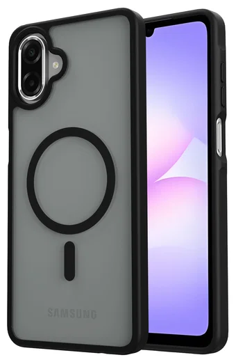 Samsung Galaxy A07 Hoesje met MagSafe Back Cover Matte Zwart afbeelding 1