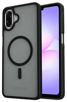 Samsung Galaxy A07 Hoesje met MagSafe Back Cover Matte Zwart