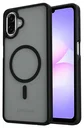 Samsung Galaxy A07 Hoesje met MagSafe Back Cover Matte Zwart