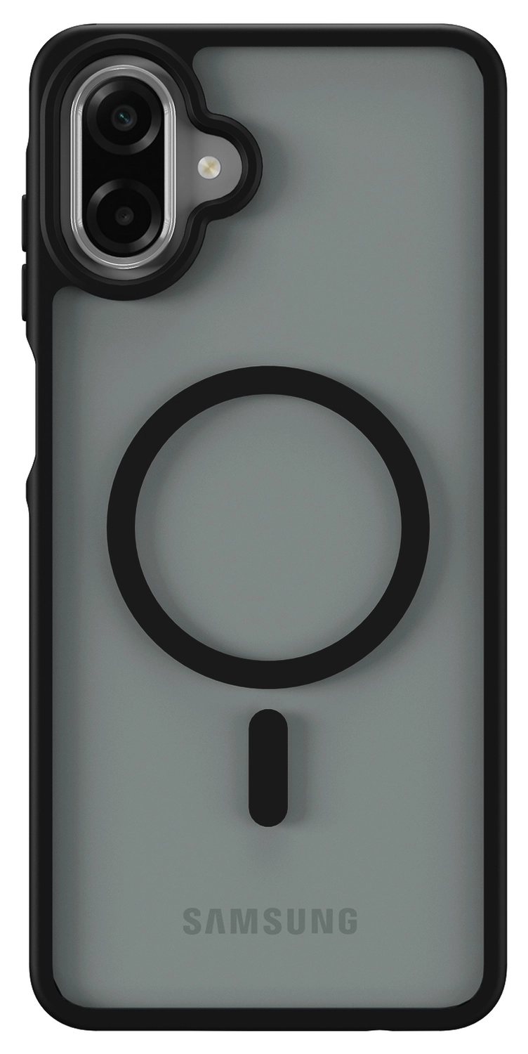 Samsung Galaxy A07 Hoesje met MagSafe Back Cover Matte Zwart afbeelding 2