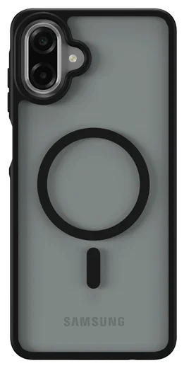Samsung Galaxy A07 Hoesje met MagSafe Back Cover Matte Zwart afbeelding 2