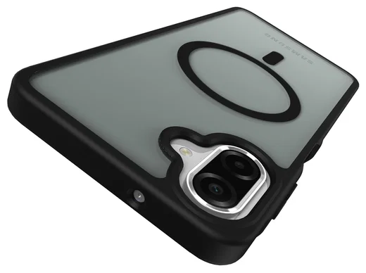 Samsung Galaxy A07 Hoesje met MagSafe Back Cover Matte Zwart afbeelding 9