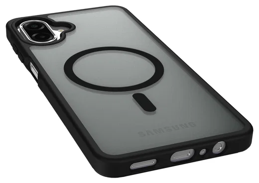 Samsung Galaxy A07 Hoesje met MagSafe Back Cover Matte Zwart afbeelding 11