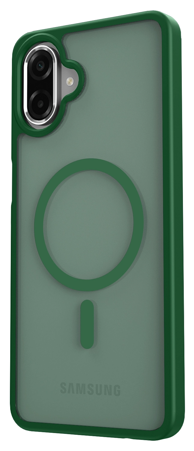 Samsung Galaxy A07 Hoesje met MagSafe Back Cover Matte Groen afbeelding 6