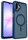 Samsung Galaxy A07 Hoesje met MagSafe Back Cover Matte Blauw afbeelding 7