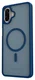 Samsung Galaxy A07 Hoesje met MagSafe Back Cover Matte Blauw afbeelding 9