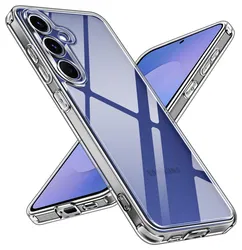 Samsung Galaxy S25 FE Hoesje Dun TPU Back Cover Transparant afbeelding