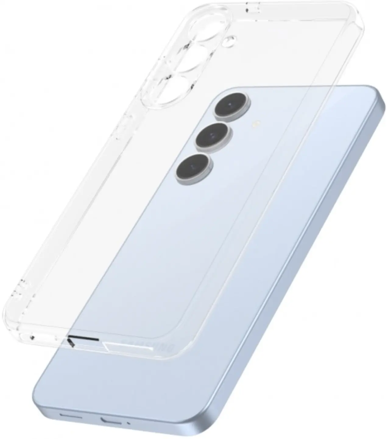 Samsung Galaxy S25 FE Hoesje Dun TPU Back Cover Transparant afbeelding 5