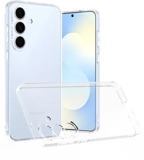 Samsung Galaxy S25 FE Hoesje Dun TPU Back Cover Transparant afbeelding 2