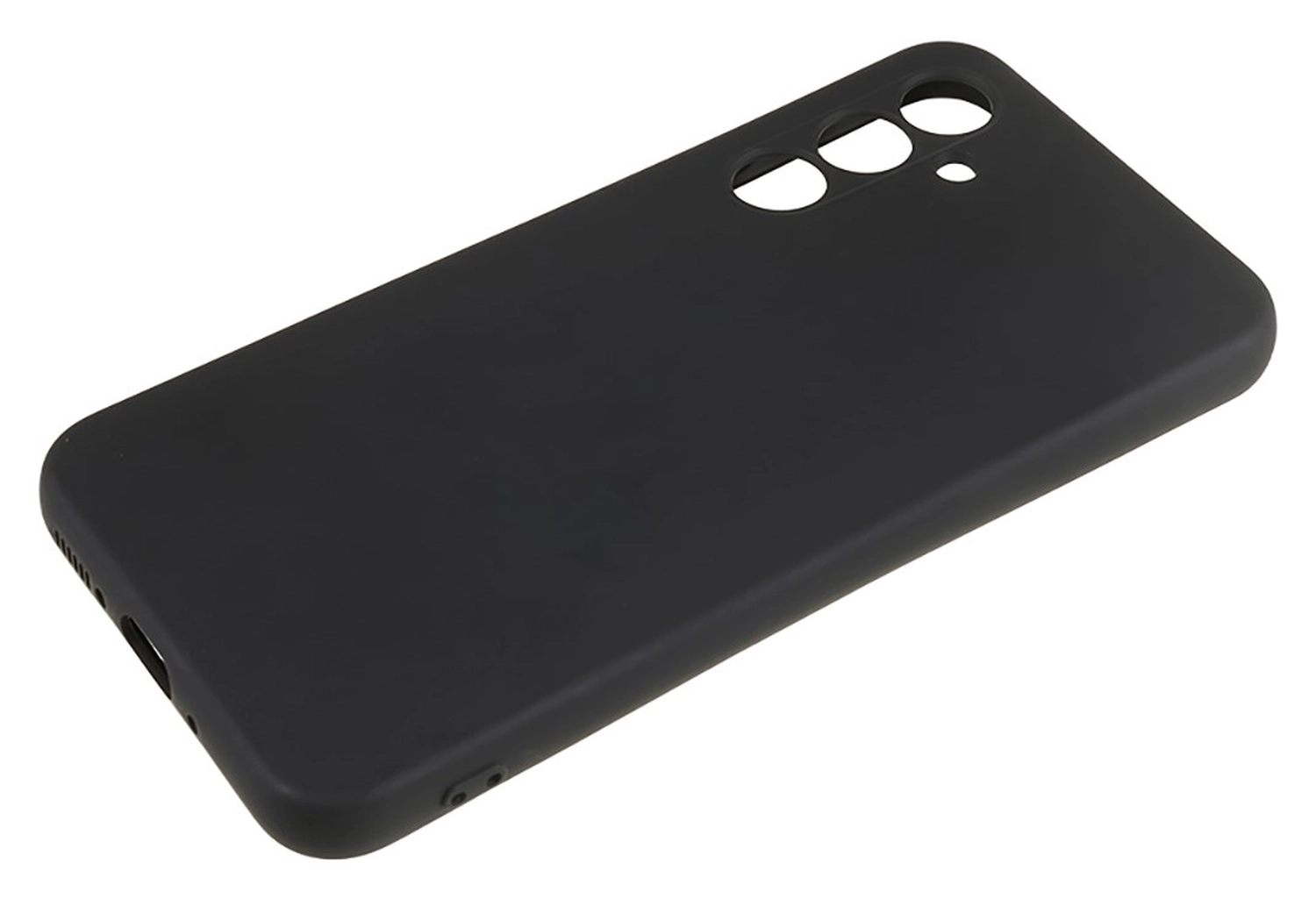 Samsung Galaxy S25 FE Hoesje Dun TPU Back Cover Matte Zwart afbeelding 8