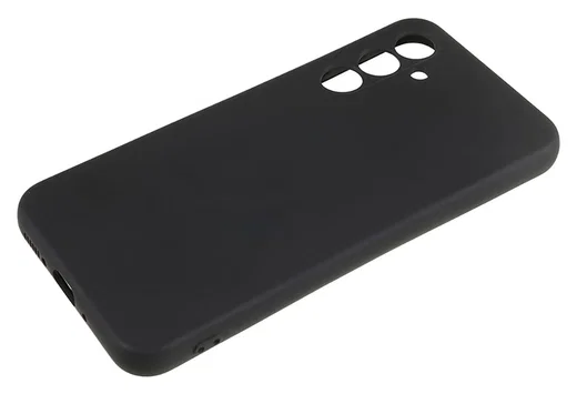 Samsung Galaxy S25 FE Hoesje Dun TPU Back Cover Matte Zwart afbeelding 8