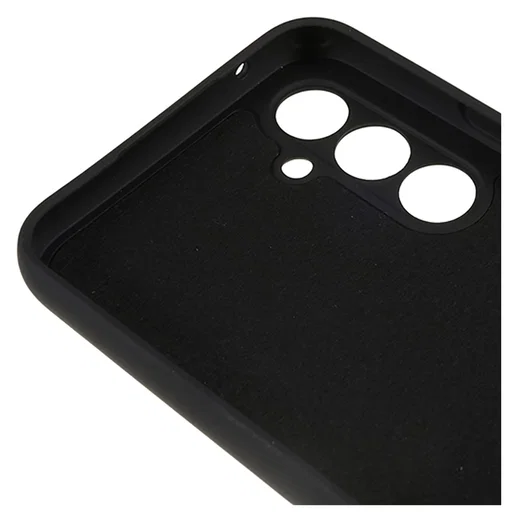 Samsung Galaxy S25 FE Hoesje Dun TPU Back Cover Matte Zwart afbeelding 10
